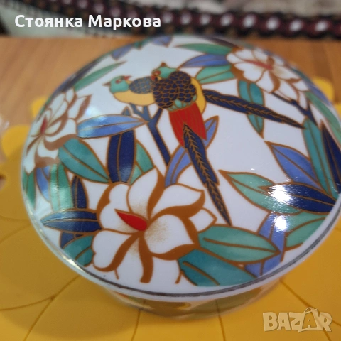 Нова порцеланова кутия за бижута, снимка 2 - Декорация за дома - 55206674