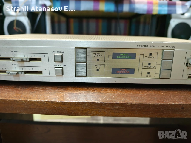Marantz PM-230 Стерео Усилвател , снимка 5 - Ресийвъри, усилватели, смесителни пултове - 54409190