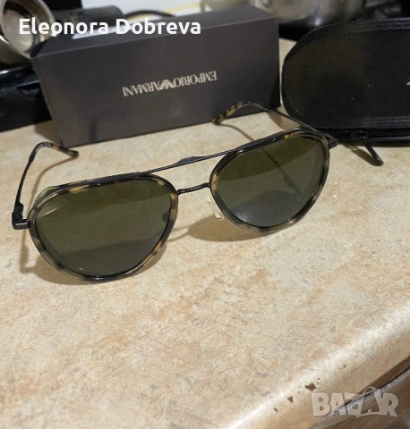 Мъжки слънчеви очила Armani , снимка 5 - Слънчеви и диоптрични очила - 54733734