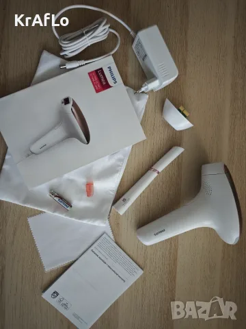  Фотоепилатор PHILIPS LUMEA BRI921/00 , ТРИМЕР тип Писалка HP6388 - 250000 импулса, снимка 3 - Епилатори - 55396897