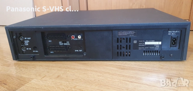 Hi-Fi stereo VHS recorder Panasonic NV-HD100 -90 евро, снимка 4 - Плейъри, домашно кино, прожектори - 54382537