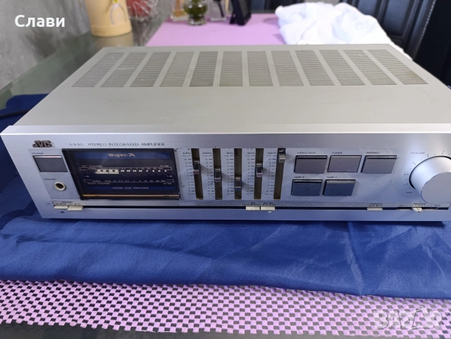 Усилвател JVC AX-40 , снимка 7 - Ресийвъри, усилватели, смесителни пултове - 54937361