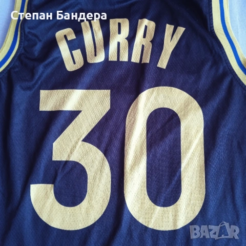 КАТО НОВ NIKE NBA STEPH CURRY 30 GOLDEN STATE WARRIORS Jersey SizeM оригинален потник Нaйк Стеф Къри, снимка 7 - Баскетбол - 54438747