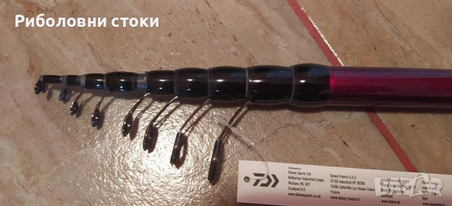Въдица телемач Daiwa Silver Hawk  - 3.80/4.40м - НОВИ!!!, снимка 5 - Въдици - 54806210