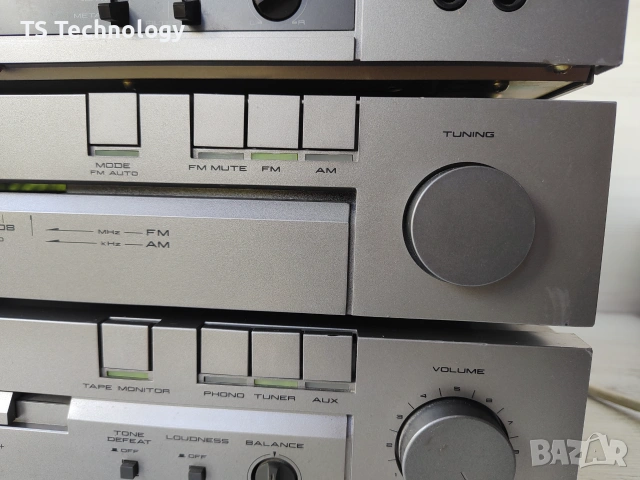 Винтидж Аудио Система AKAI 110 (Усилвател, Дек и Тунер) – Произведена в Япония, снимка 5 - Аудиосистеми - 55288752