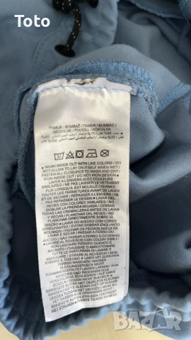 Оригинален панталон Nike Tech Fleece, размер L (Светлосин), снимка 5 - Спортни дрехи, екипи - 55616967