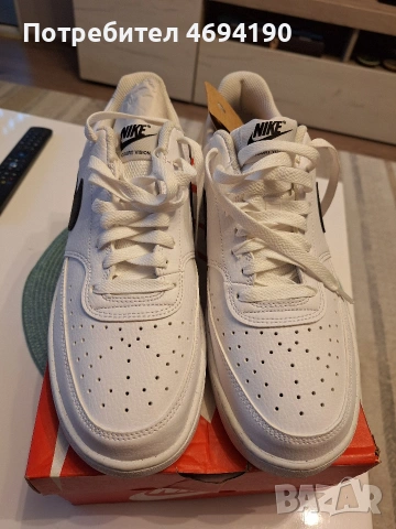 Мъжки оригинални маратонки Nike Court Vision, снимка 4 - Маратонки - 55015664