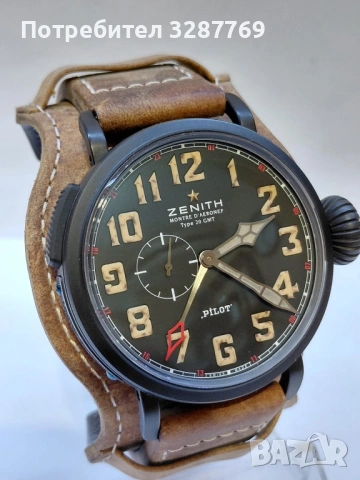 Zenith Pilot Type 20 GMT, снимка 3 - Мъжки - 54667700