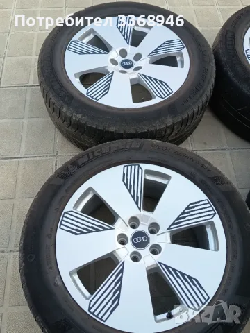 Оригинални джанти Audi 19" 5x112 Ауди 5х112 Etron Q5 Q7 Q8, снимка 3 - Гуми и джанти - 55466835