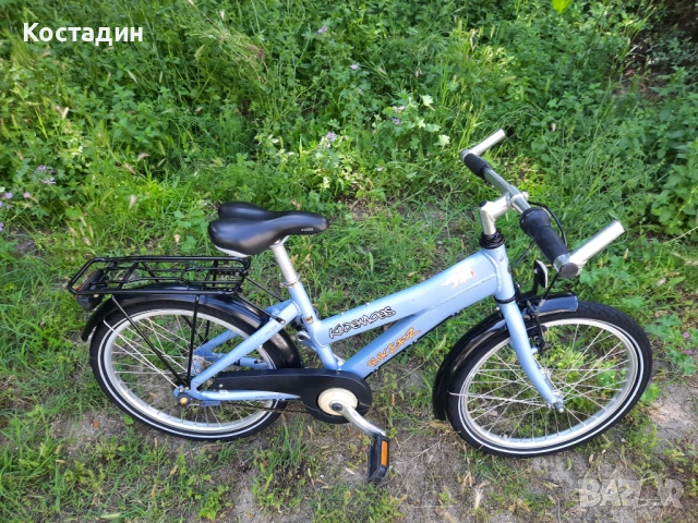 Детски велосипед. Kildemoes  Bikerz.  Алуминиев  20 цола гуми,3 скорости. , снимка 4 - Велосипеди - 54800055