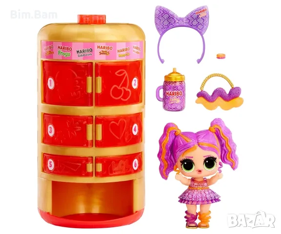 L.O.L. Surprise ! - Loves Mini Sweets Vending Machine Haribo, снимка 3 - Кукли - 55378380