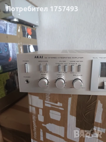 Усилвател  AKAI AM-U 03, снимка 2 - Ресийвъри, усилватели, смесителни пултове - 54714060