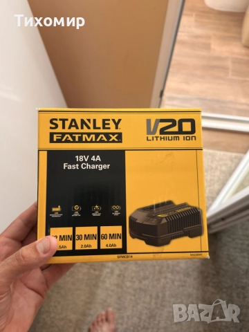  Stanley Fat Max Brushless 205Nm ударен винтоверт + Батерия+зарядно , снимка 9 - Други инструменти - 54305858