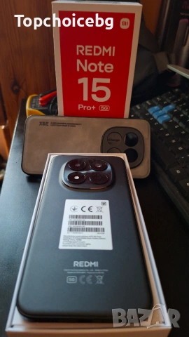 GSM XIAOMI R.NOTE 15 PRO+ 5G 512/12 BK Смартфон GSM XIAOMI REDMI NOTE 15 PRO+ 5G BLACK 6.83 ", 512 G
