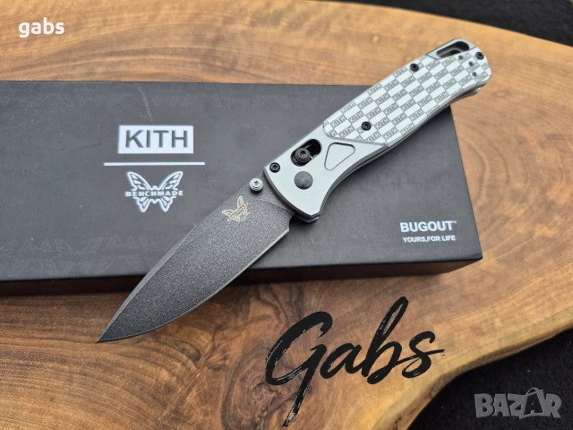 Сгъваем нож Benchmade Kiht Bugout 535-09,NEW 2025, снимка 2 - Ножове - 54485573