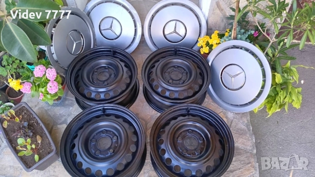 Оригинални железни джанти 15 / 5x112 за Mercedes / Мерцедес 190 / W201