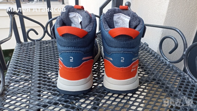 Водоустойчиви детски зимни боти Quechua shoes warm sh500, снимка 4 - Детски боти и ботуши - 55221813