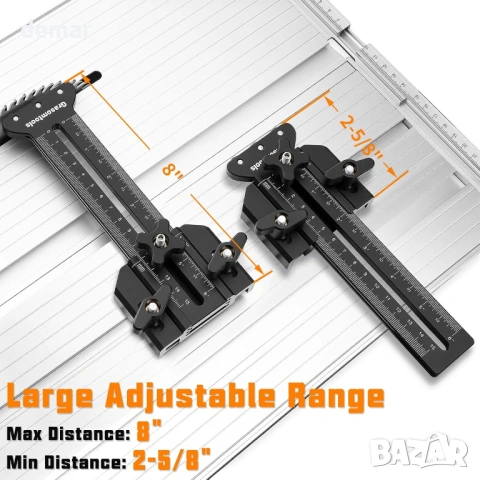 Шаблон за тънко надлъжно рязане - 3-ролков дизайн, снимка 2 - Други инструменти - 54217204