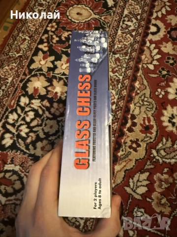 Glass chess - настолна игра - неизползвана, снимка 2 - Настолни игри - 55532031