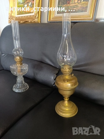 Стара газова лампа , снимка 6 - Антикварни и старинни предмети - 54876457