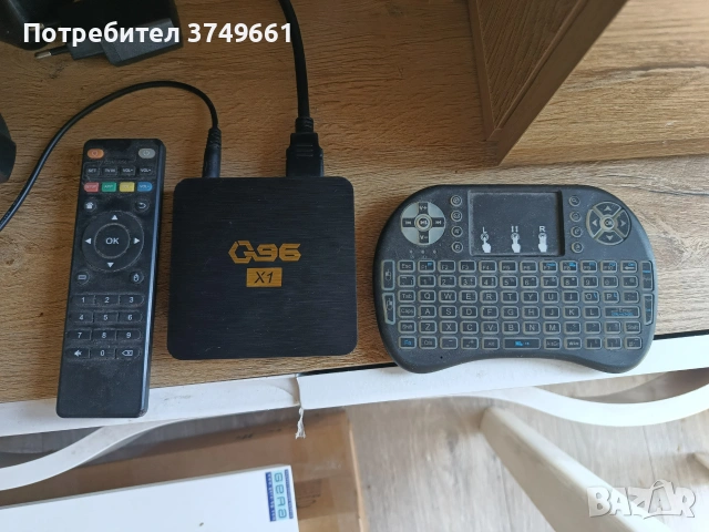 Продавам TV Box G96 X1 с дистанционно и клавиатура, снимка 6 - Части и Платки - 54986507