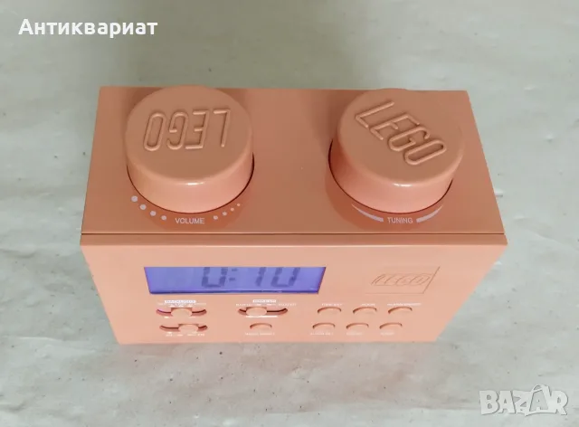 LEGO Stereo CD Boombox с FM/AM радио и AUX (LG 11002) + Lego Радиочасовник (LG11009), снимка 10 - Радиокасетофони, транзистори - 55458835