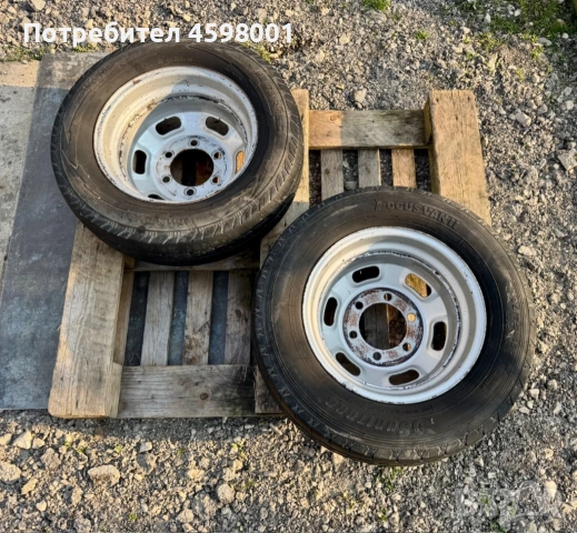 2бр.Джанти+Гуми 16цола 6x170 за ДВОЙНА ГУМА Iveco Daily(2000-2025), снимка 6 - Гуми и джанти - 54343176