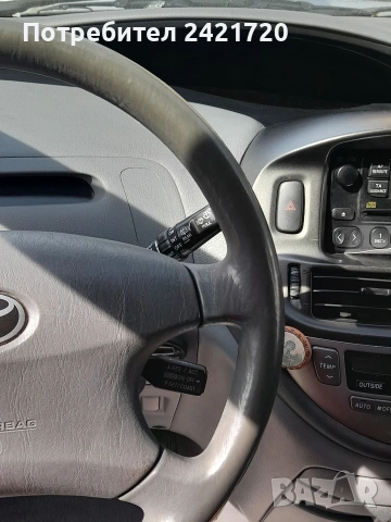 Toyota Previa 6+1места, дизел, с регистрация , снимка 10 - Автомобили и джипове - 51303072