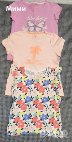Голям летен лот от тениски за момиче на 7/8г., снимка 5 - Детски комплекти - 53993706