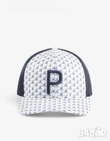 PUMA Palms Trucker P Snapback Cap White/Navy Шапка С Козирка Код P2924, снимка 2 - Шапки - 55669454
