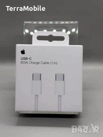 Комплект Бързо Зарядно за iPhone 15 / 17 pro max (20W Адаптер + Type-C Кабел), снимка 2 - Аксесоари за Apple - 54114464