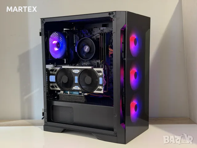 Геймърски компютър Ryzen 5 3600, GTX 1080, 32GB, снимка 13 - Геймърски - 55335453