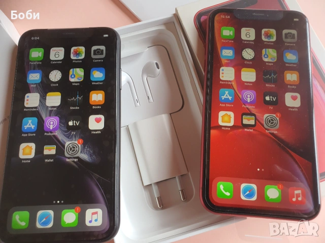 Iphone XR dual като нови, 100% батерия