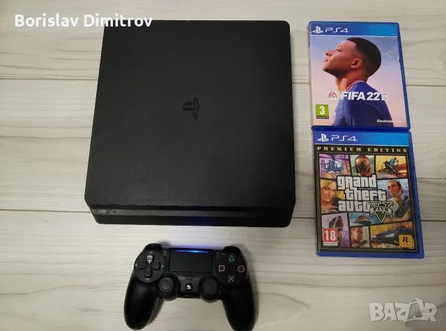 Уникален Playstation 4 Slim, снимка 2 - PlayStation конзоли - 55532366
