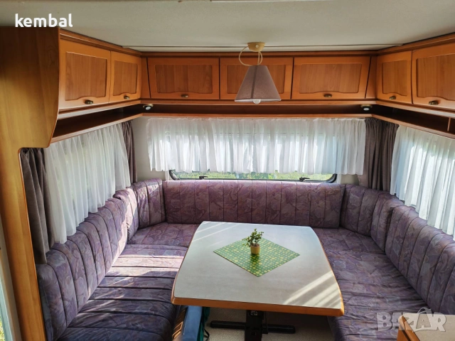 Hymer голяма 4 местна каравана - подходяща за Стационарна