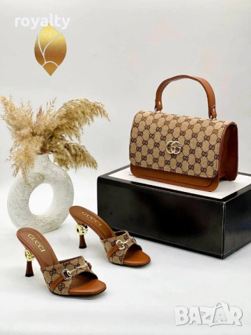 Gucci Нов Дамски Комплект Гучи Различни Цветове , снимка 2 - Чанти - 54649978
