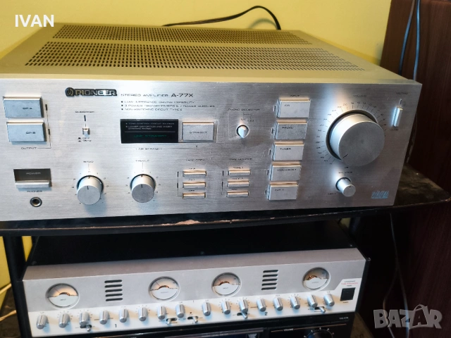 Продавам усилвател pioneer-a77x, снимка 2 - Ресийвъри, усилватели, смесителни пултове - 54431790