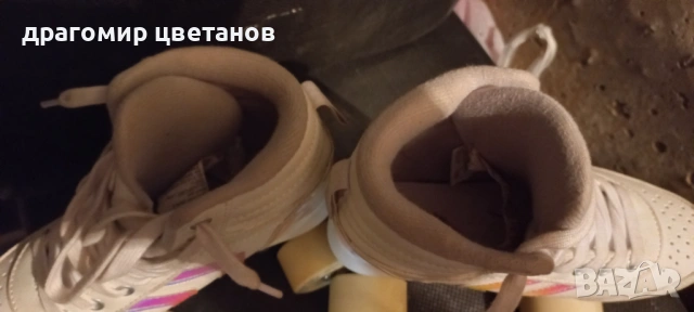 Ролкови кънки за деца Quad 100 цвят бял в отлично състояние- номер/размер 34, снимка 3 - Ролери, кънки - 54835673
