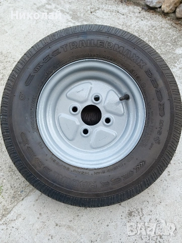 145/r 10 цола гуми и джанти TRAILERMAXX, снимка 5 - Ремаркета - 54799307