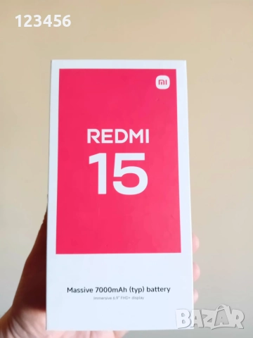 Xiaomi redmi 15 3г гаранция., снимка 7 - Xiaomi - 54414031
