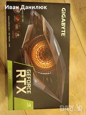 Видеокарта GeForce RTX 3080 Nvidia