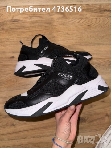 Нови маратонки на GUESS, размер 41, цена 65 евро. Имате интерес? Свържете се с мен сега!