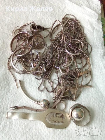 100 грама сребърни накити за поправка за реставрация за части или за материал 45360, снимка 3 - Колиета, медальони, синджири - 54212571