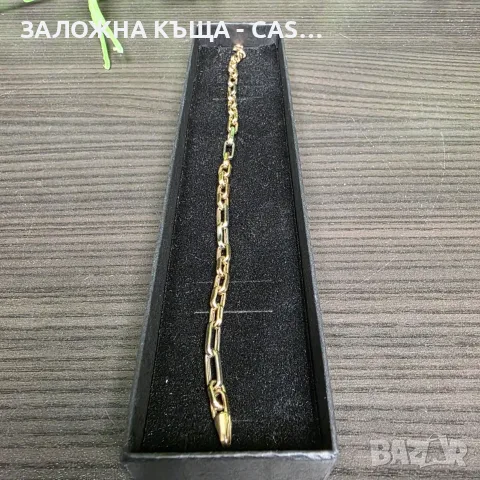 Златна гривна 14K (Проба 585) - 4.07 гр, снимка 3 - Гривни - 55692488