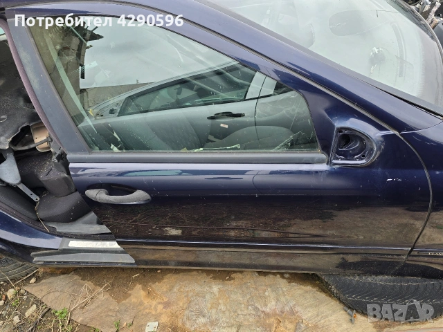 Врата предна дясна за Mercedes C - 203 / Мерцедес 203 тъмно син 