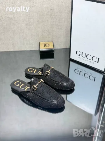 Gucci Нови Дамски Чехли Сабо Гучи Различни Цветове , снимка 5 - Чехли - 55343466