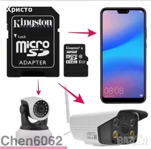 SD карта памет Kingston 512GB плюс SD адаптер, снимка 9 - Карти памет - 55244672
