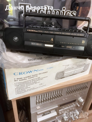 Crown sz k 830 НОВ С КАШОН