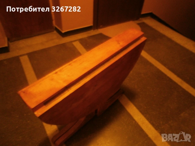 Маса,Сгъваема,Масивна, Естествено Дърво, снимка 11 - Маси - 53991000