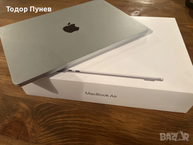 Гаранционен! 100% батерия! MacBook Air m3 16GB 256SSD